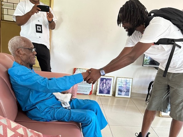 Kwaku Awuah (54 Kingdoms) meets Joe Lartey